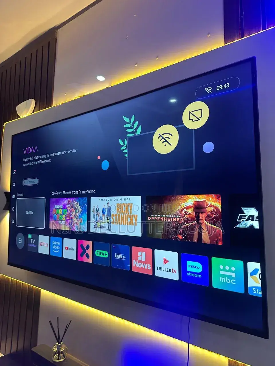 43" Inches Hisense Smart Tv