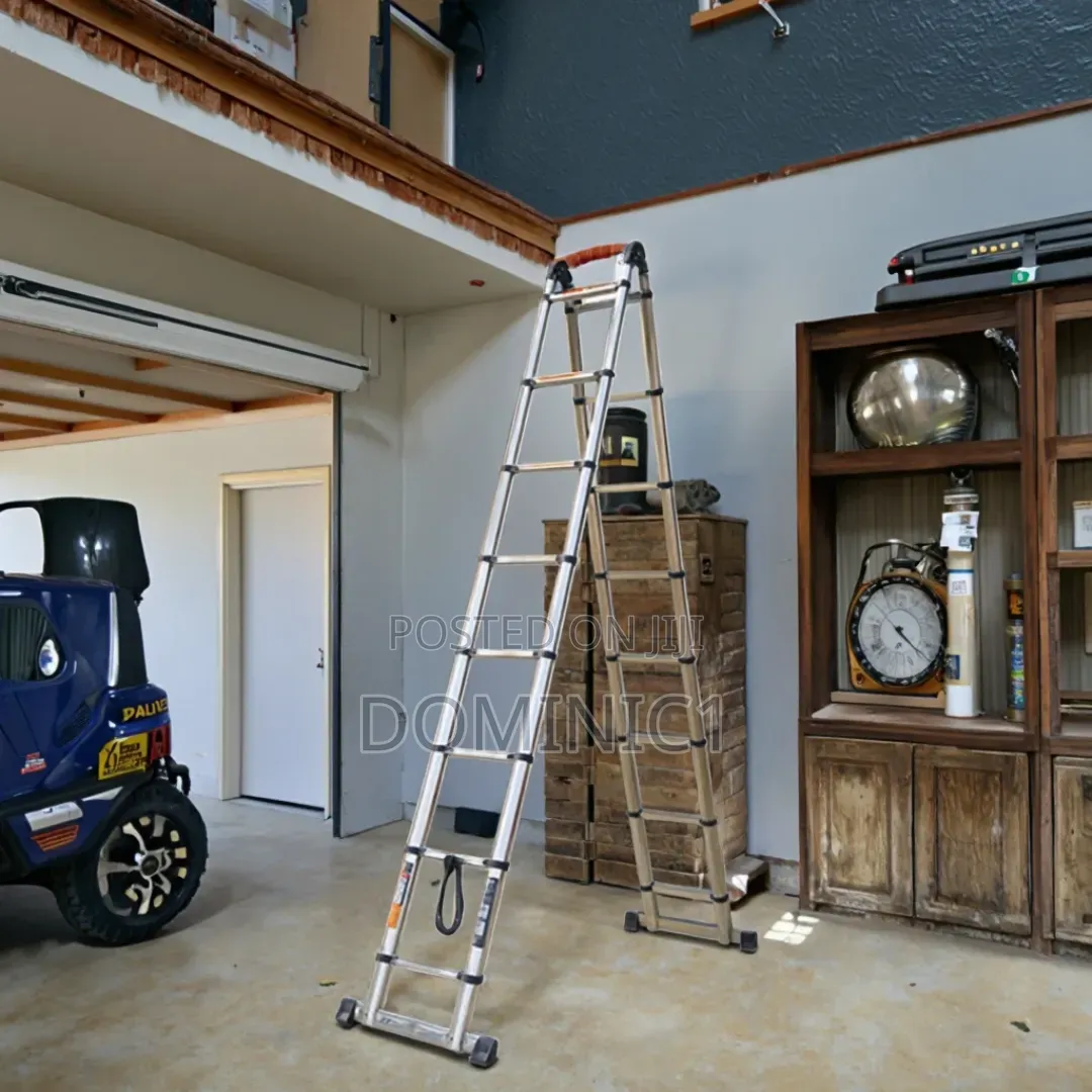 Telescopic Multi-Purpose a-Frame Extension Ladder 16 Feet