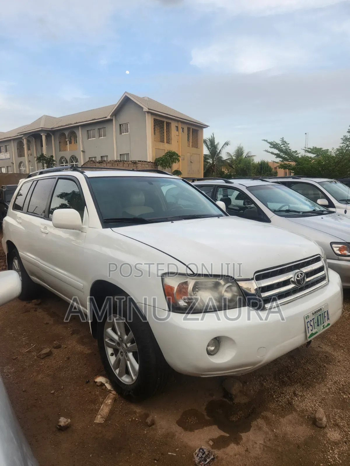 Toyota Highlander 2005 White