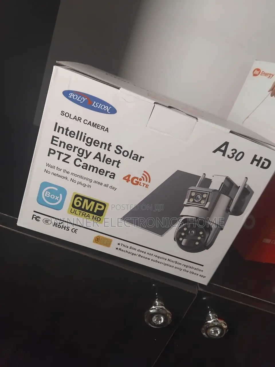 Polyvision A30 Hd 6mp Solar PTZ CCTV Camera
