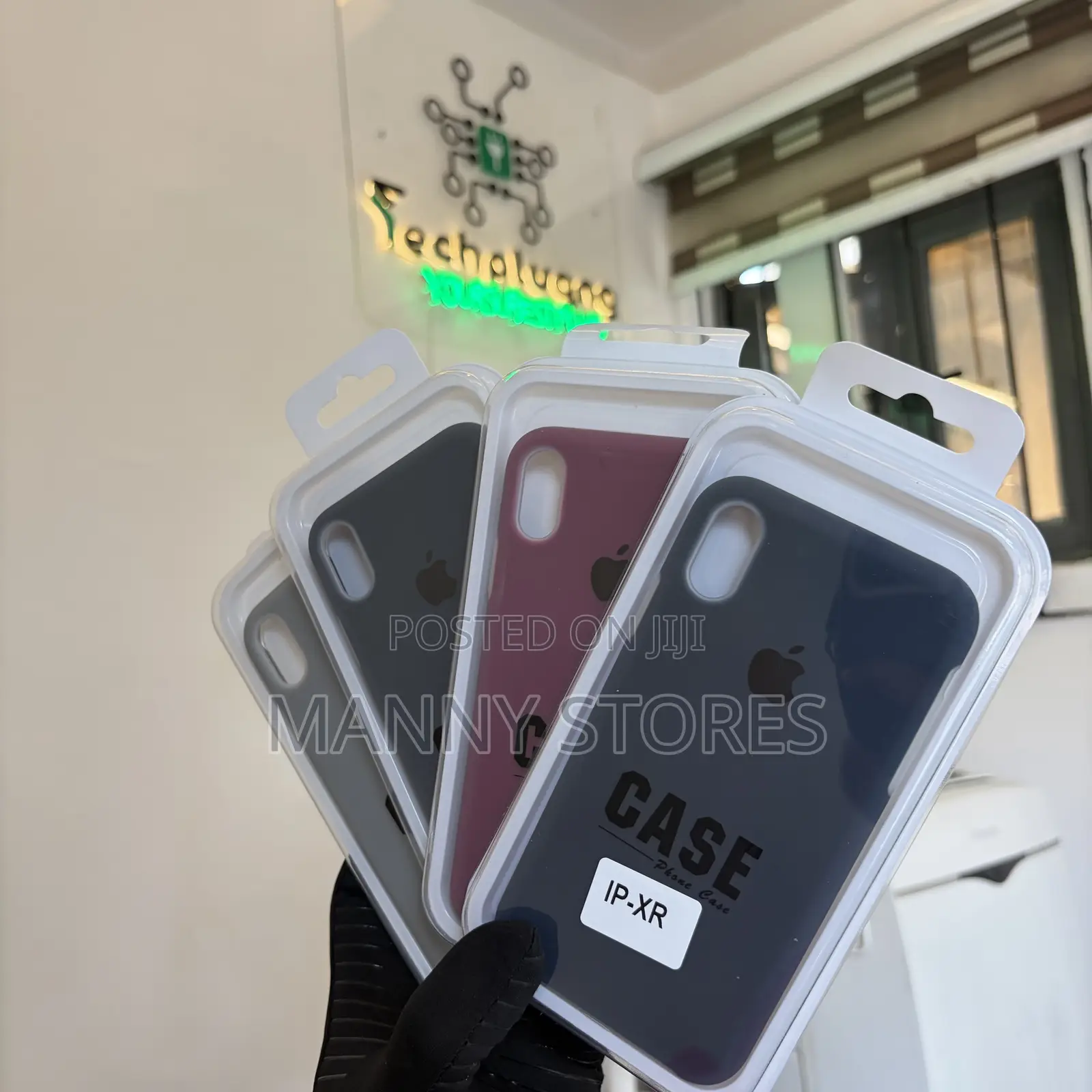 iPhone Xr Jelly Silicone Pouch