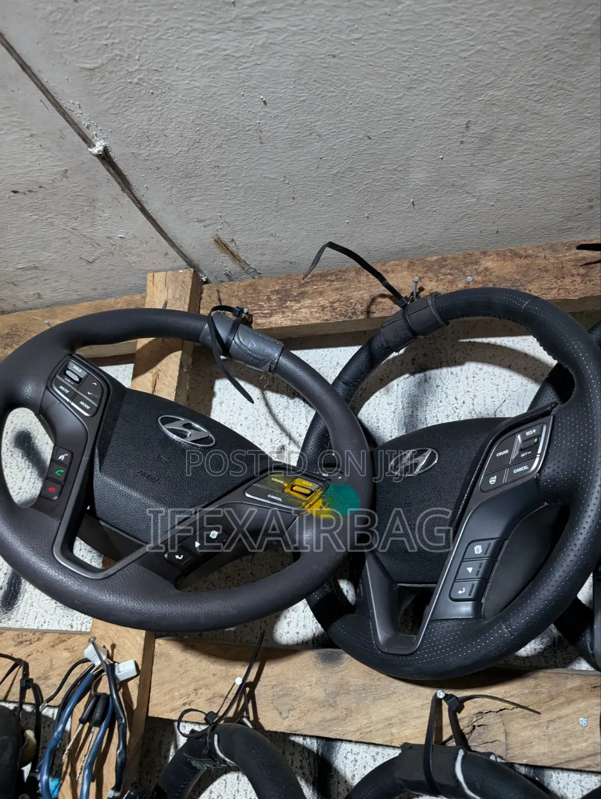 Hyundai Santa Fe 2016 Model Complete Steering and Airbag