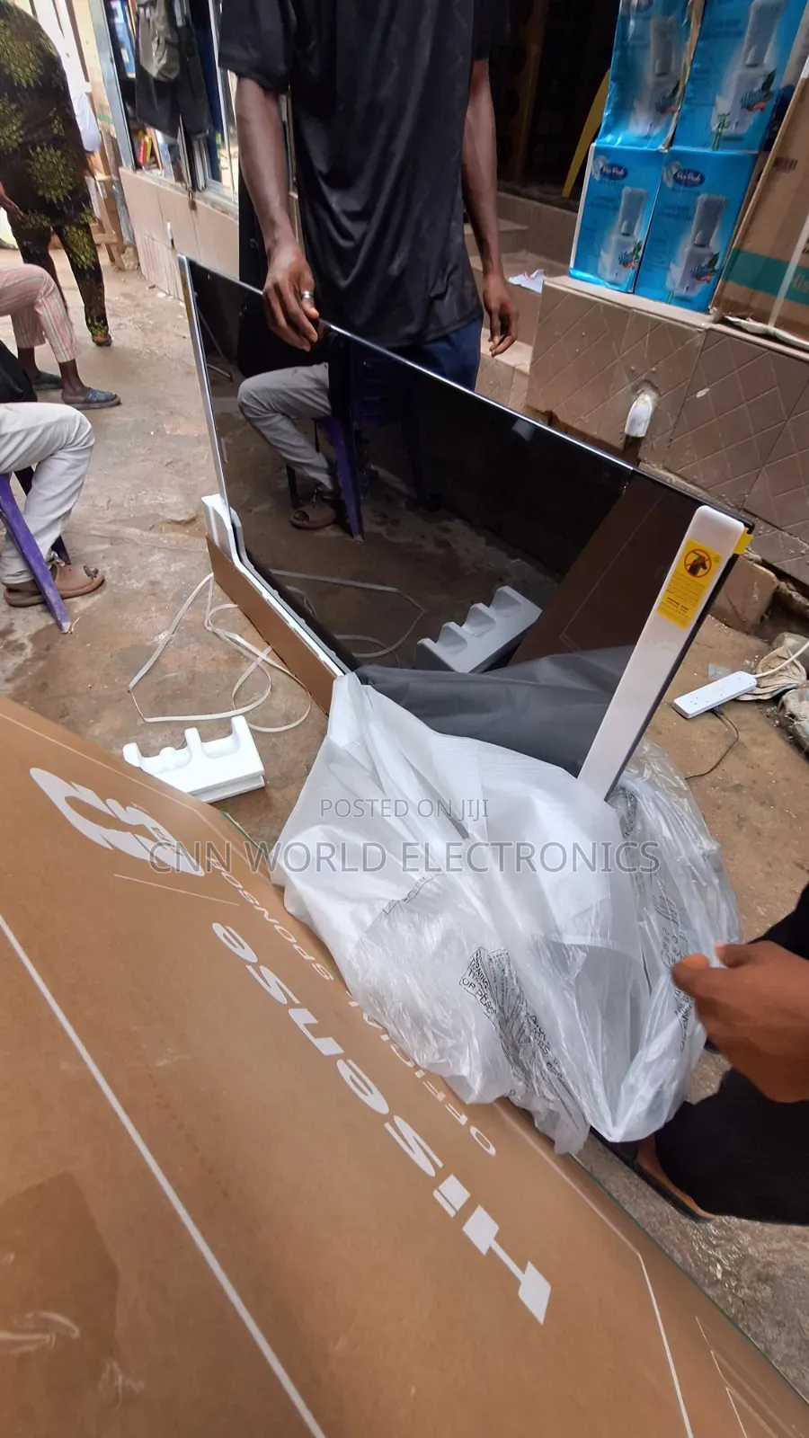 2026made Hisense Qled 65" Smart Tv Flameless Netflix Youtube App