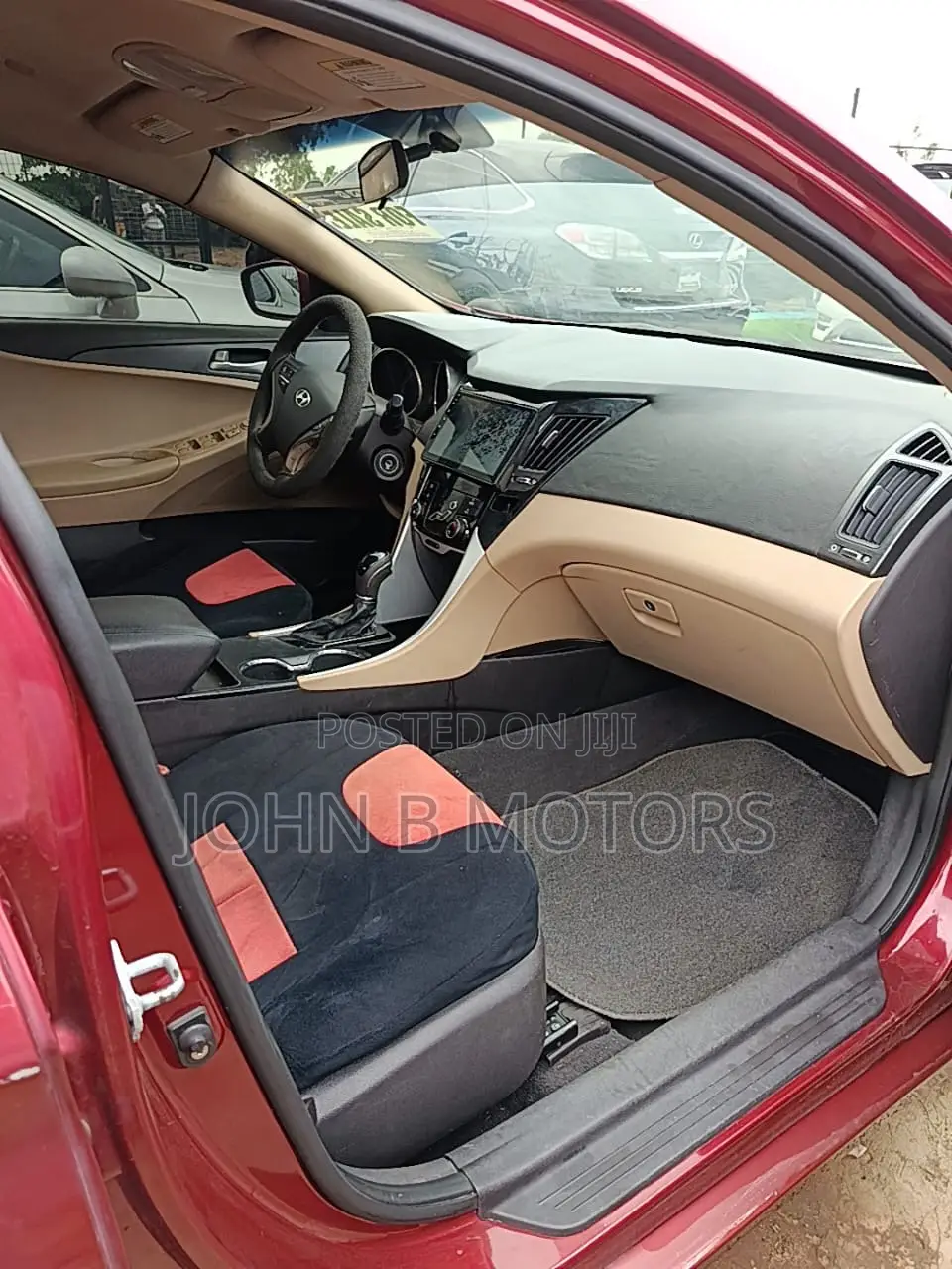 Hyundai Sonata 2011 Red