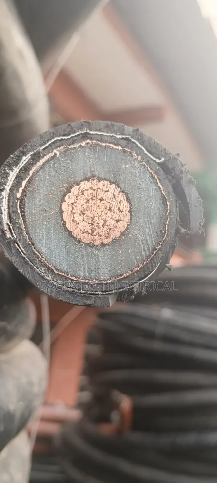 185mm Single Core Xlpe 33kv Armored Cable