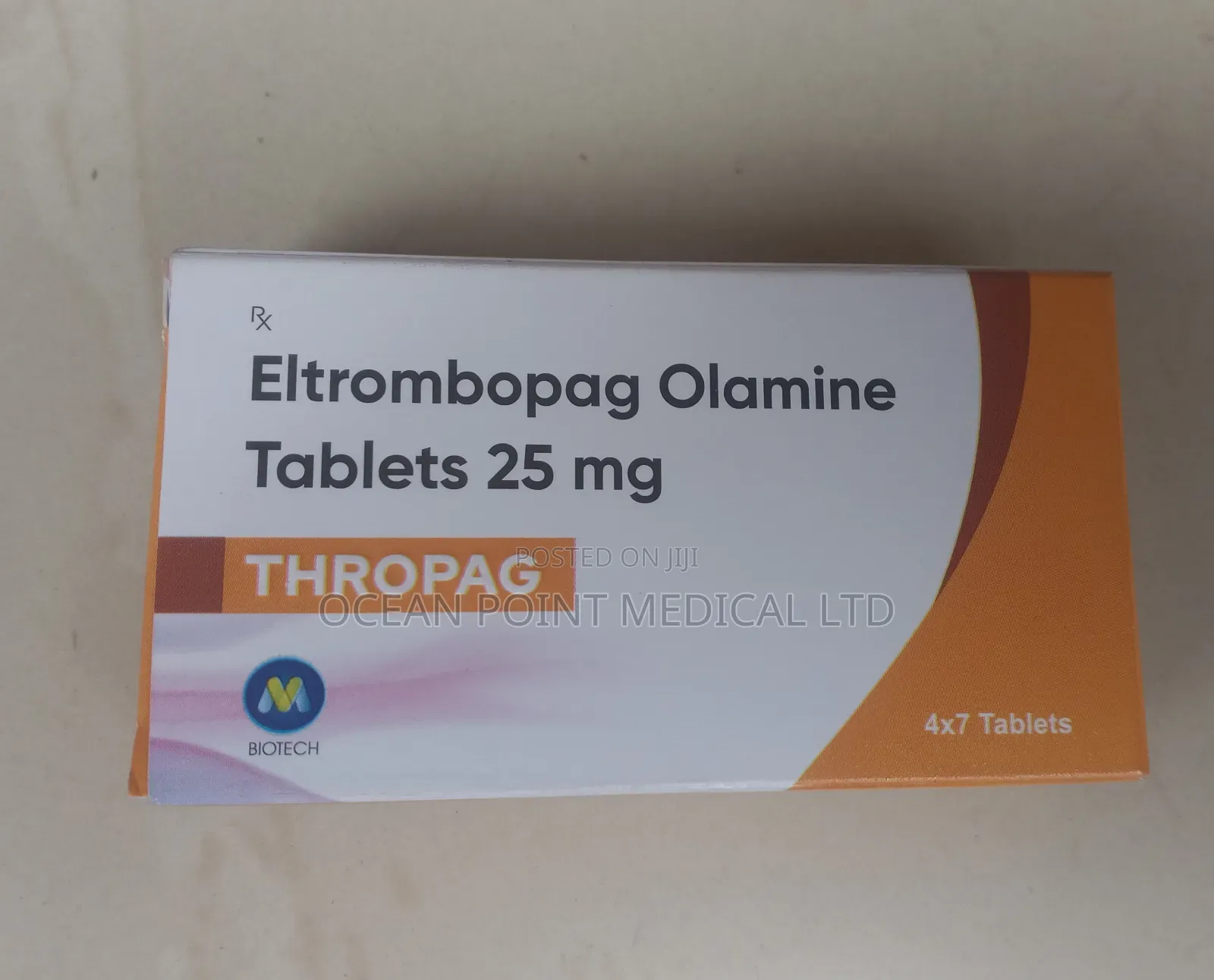 Eltrombopag Olamine 25mg Tablets