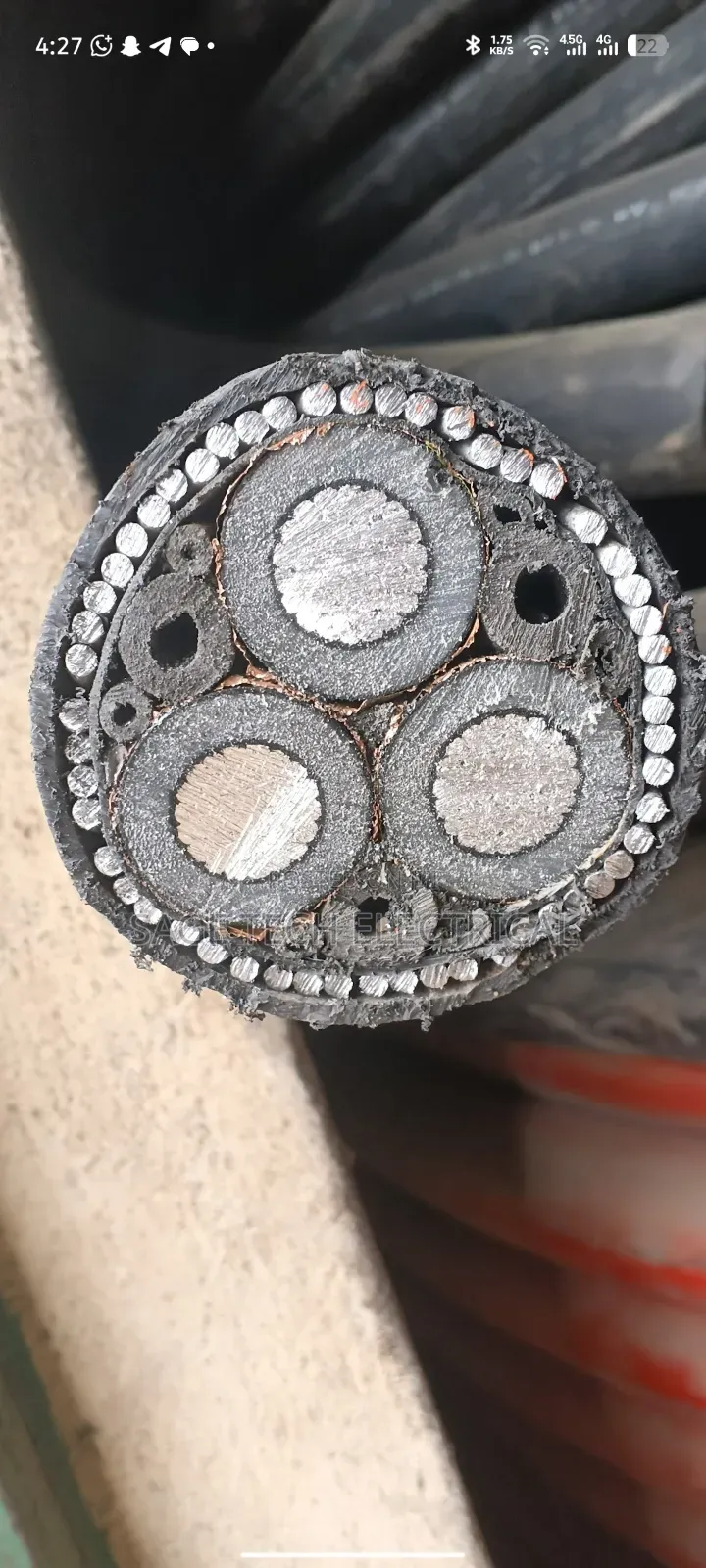 300mm 3core Xlpe 11kv Armored Cable