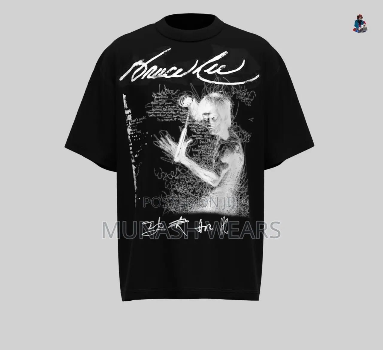 3d Denim Tshirt M-3xl