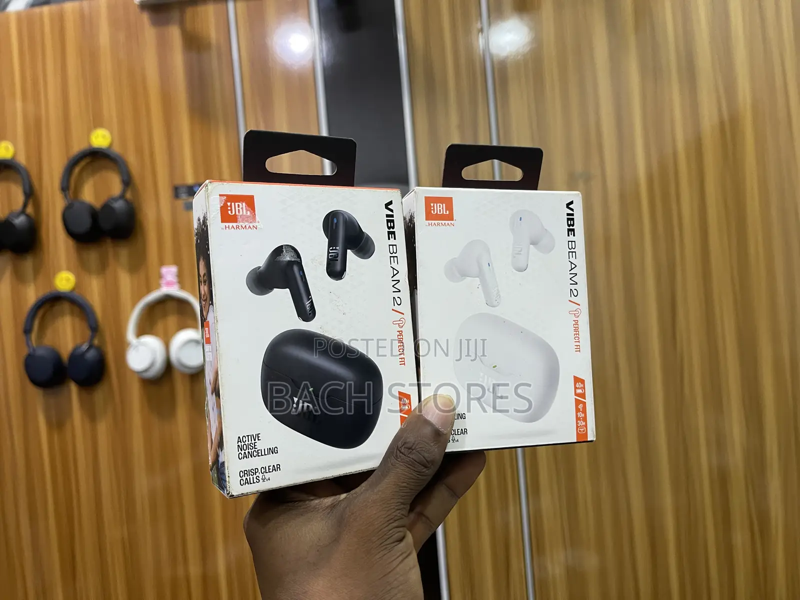 JBL Vibe Beam 2 Wireless Noise Cancelling Earbuds