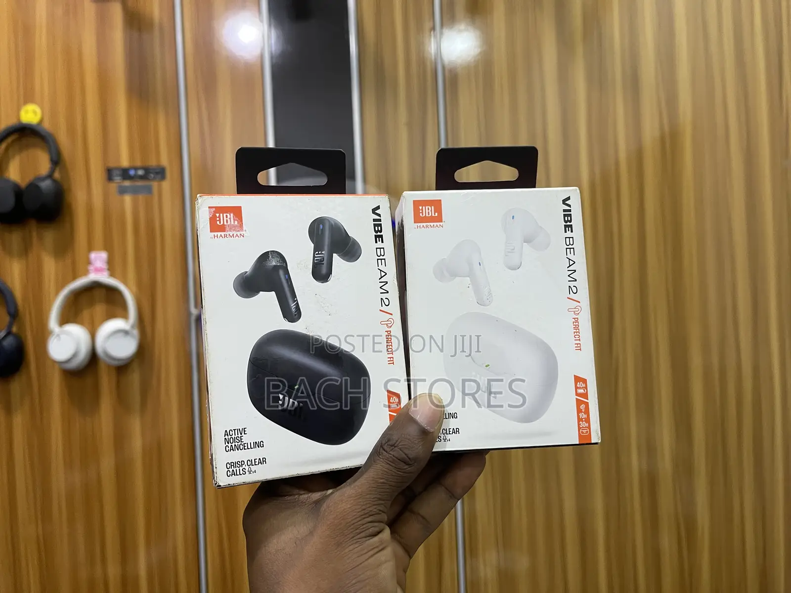JBL Vibe Beam 2 Wireless Noise Cancelling Earbuds