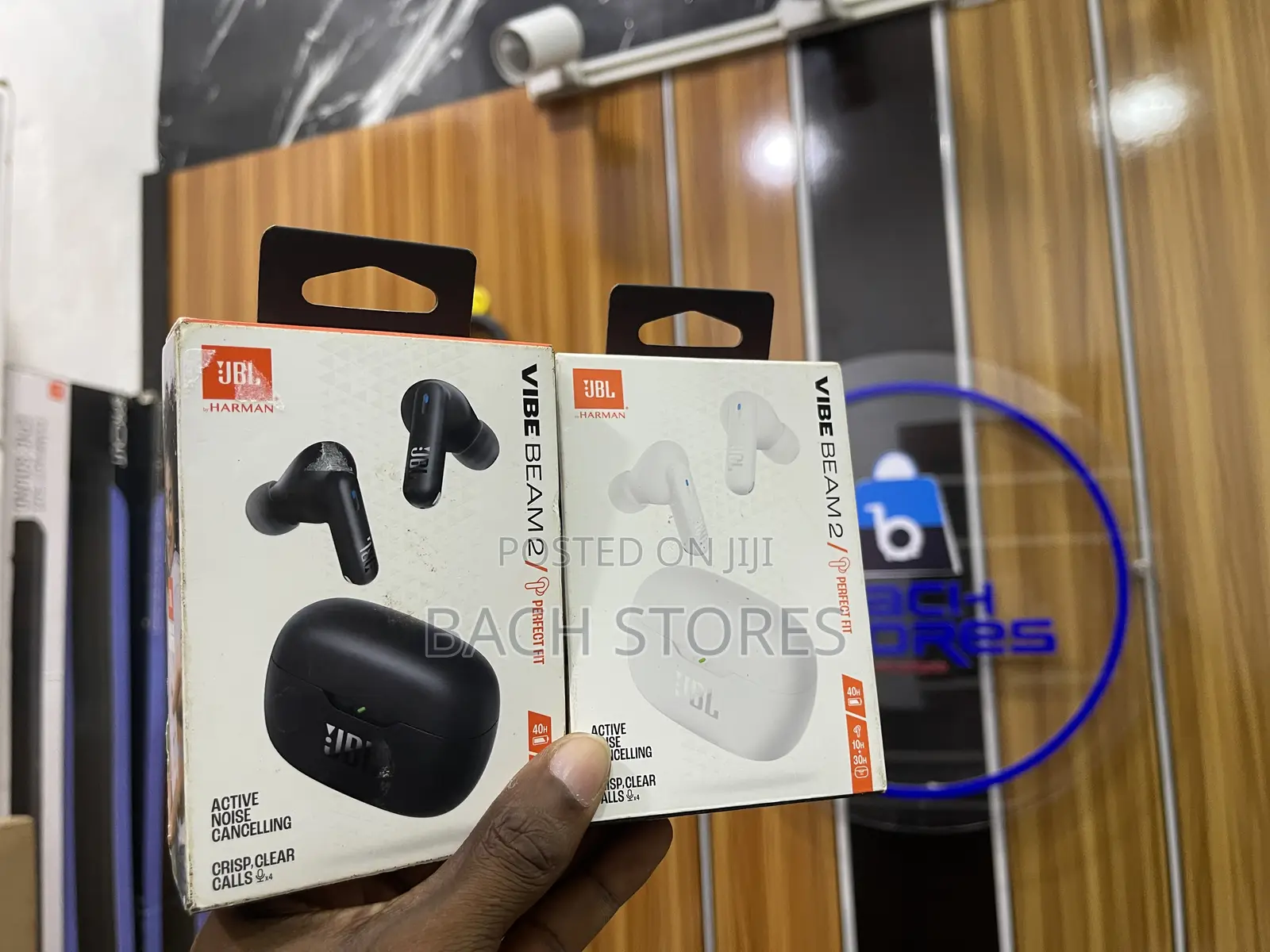 JBL Vibe Beam 2 Wireless Noise Cancelling Earbuds