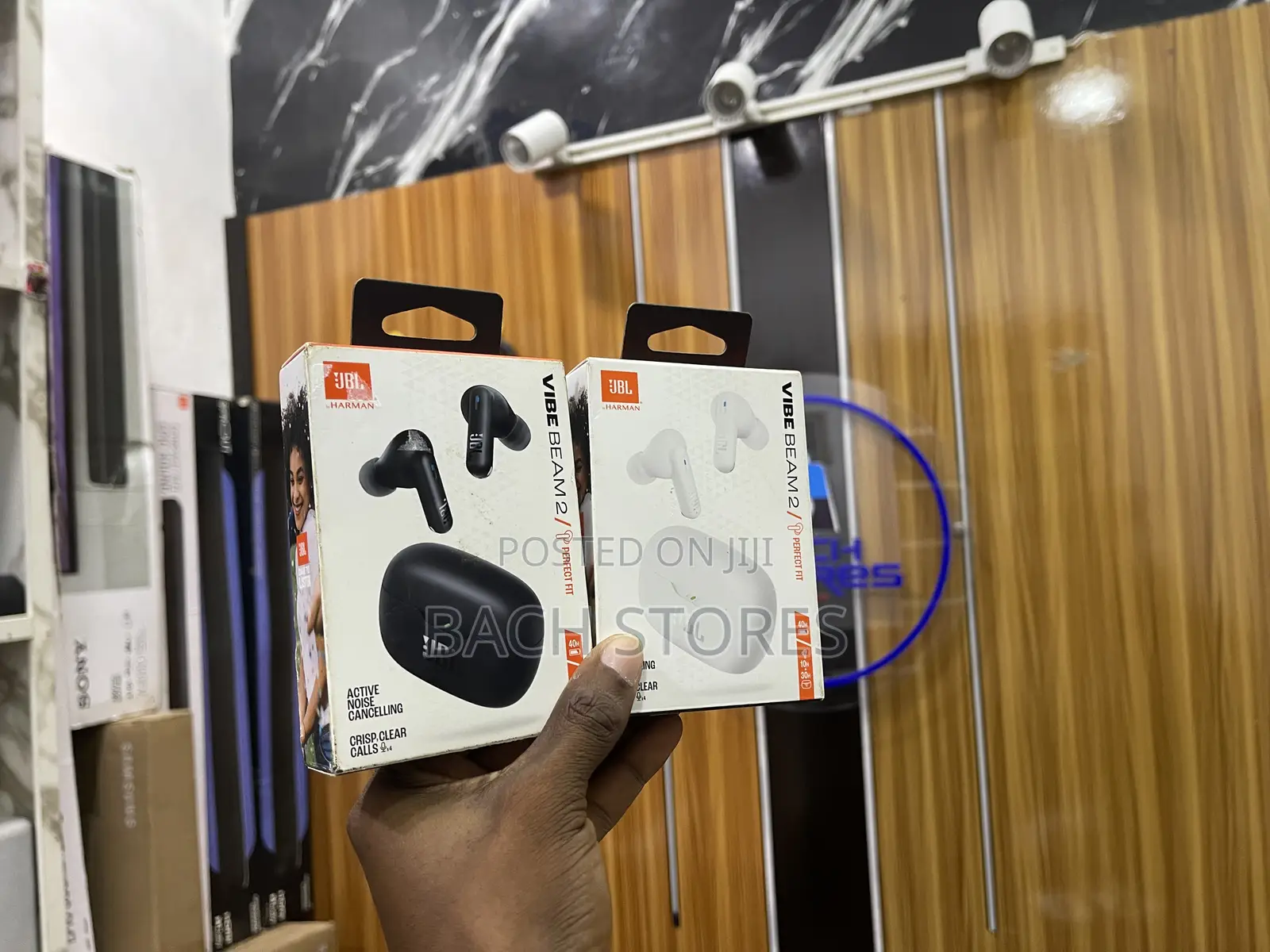 JBL Vibe Beam 2 Wireless Noise Cancelling Earbuds