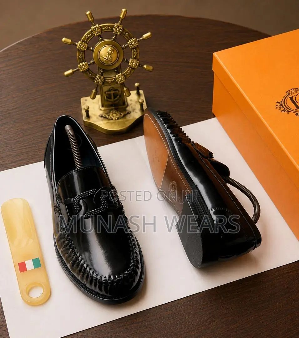 Tod’S Leather Shoes Available in Brown and Black