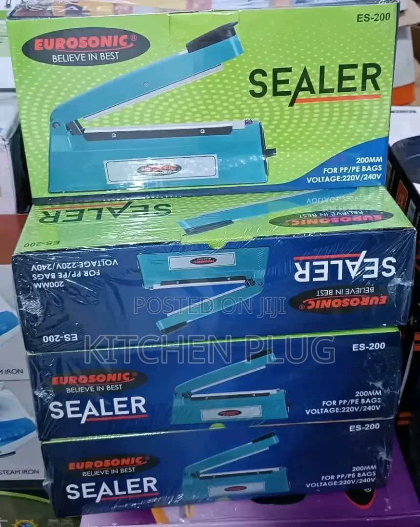 Eurosonic Es-200 Impulse Sealing Machines For Pp/Pe Bags.