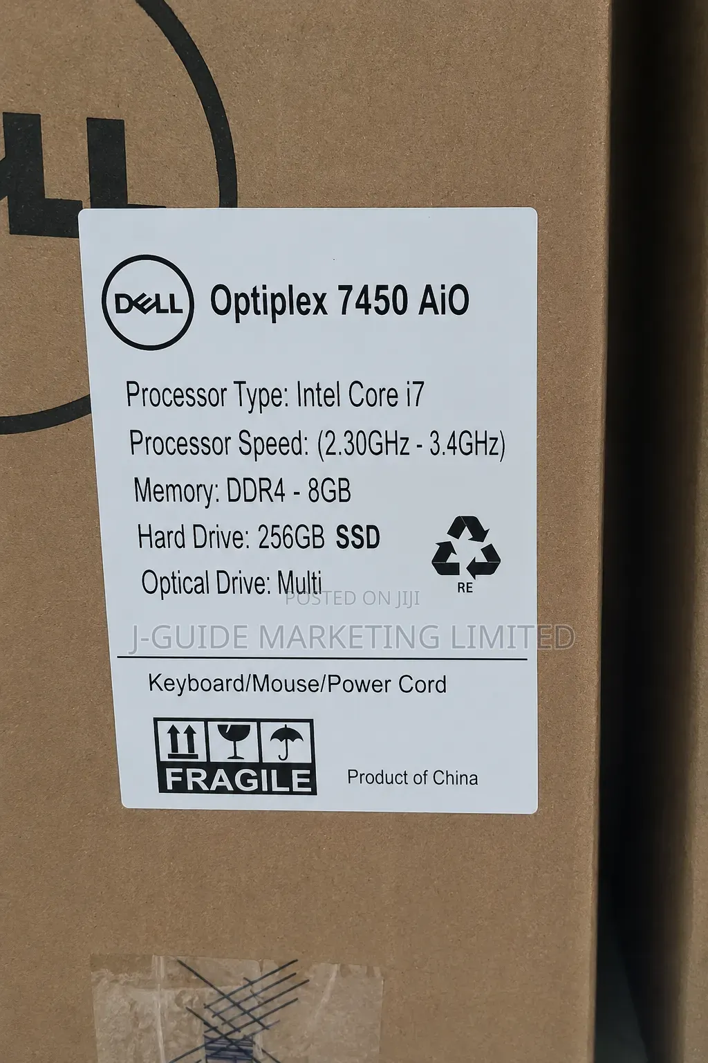 Desktop Computer Dell OptiPlex 7450 8GB Intel Core 7 SSD 256GB