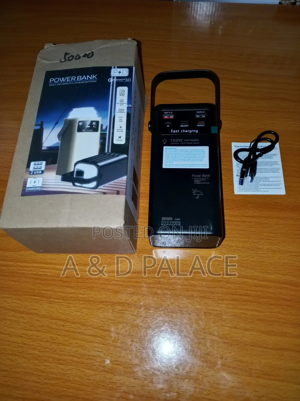 Long Lasting Power Bank 80,000 Mah