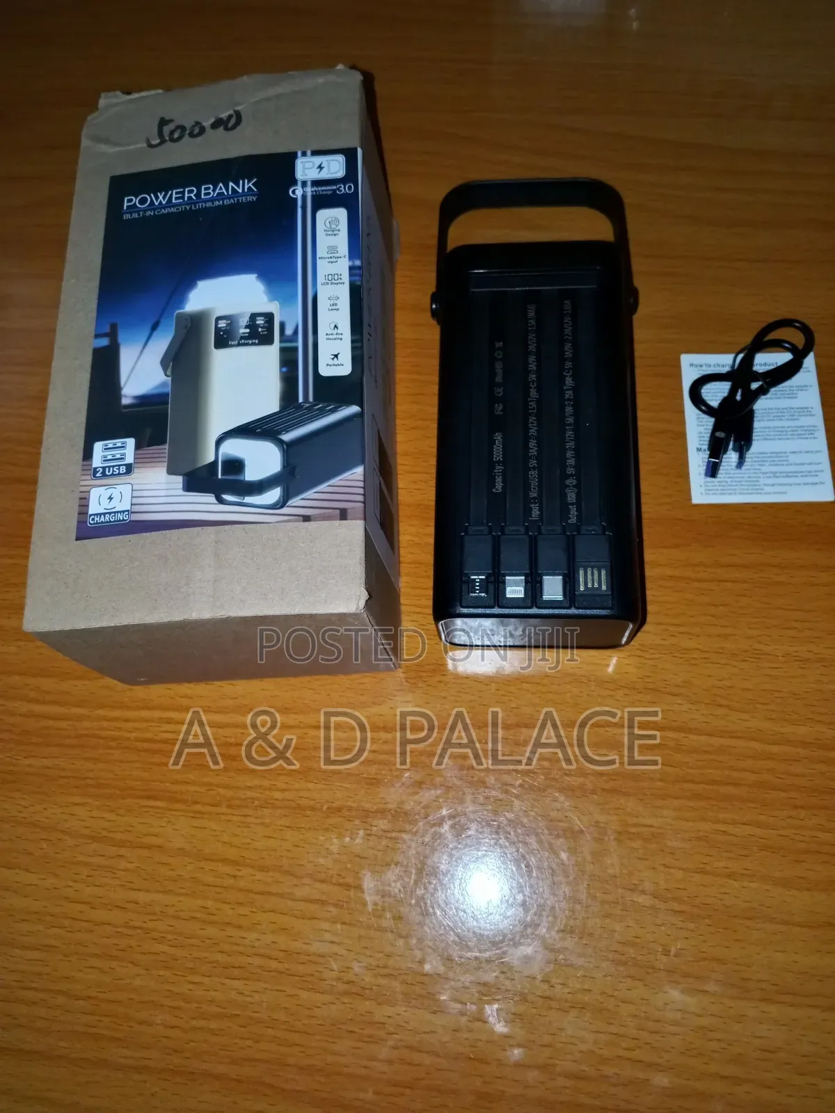 Long Lasting Power Bank 80,000 Mah