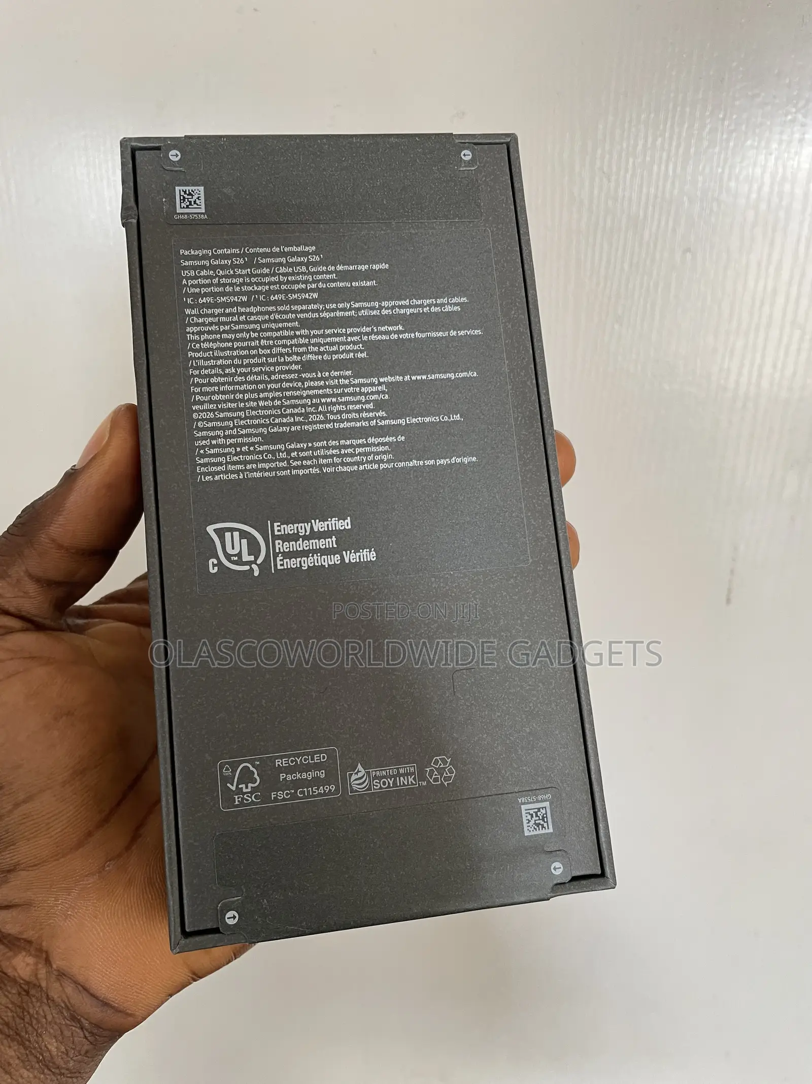 New Samsung Galaxy s26 256 GB