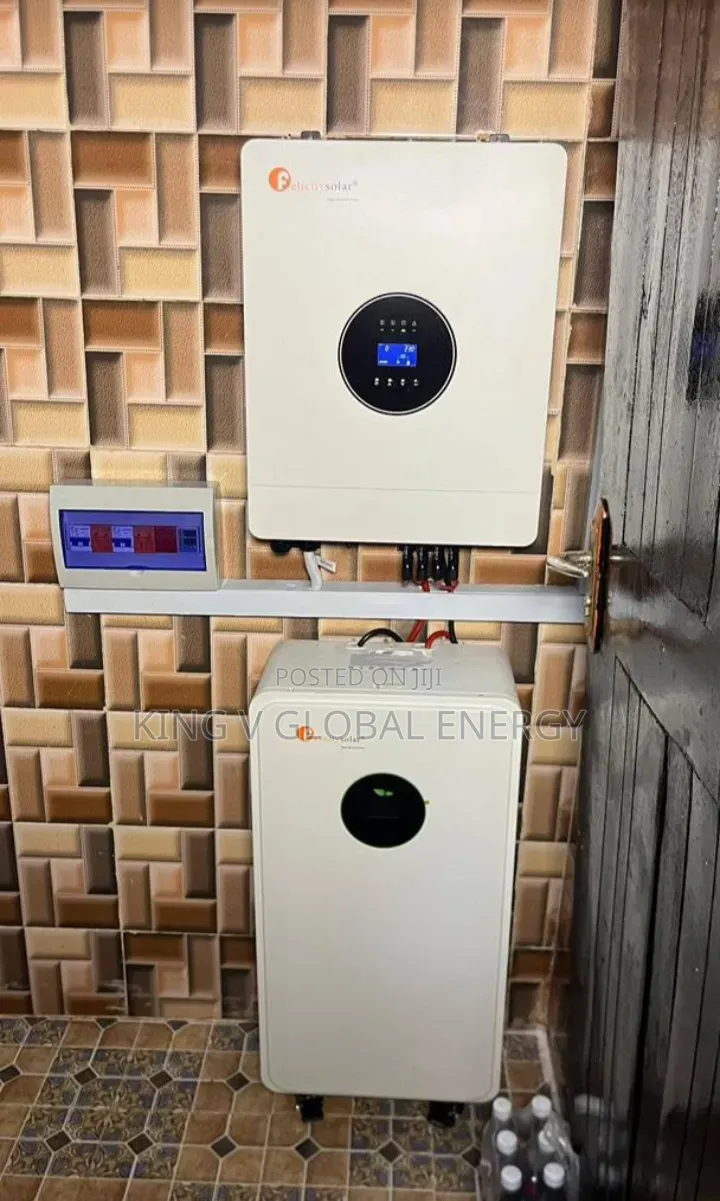 Felicity System 12kva/48v Hybrid Inverter by 15kwh/48v Lithuim Battery