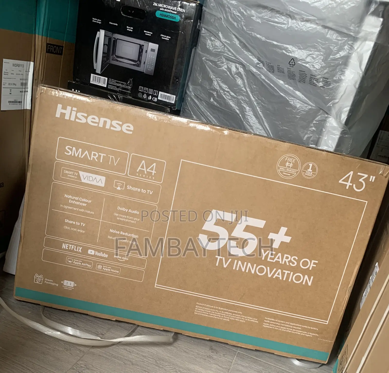 Premium Hisense 43 Inches Full Hd Smart Tv