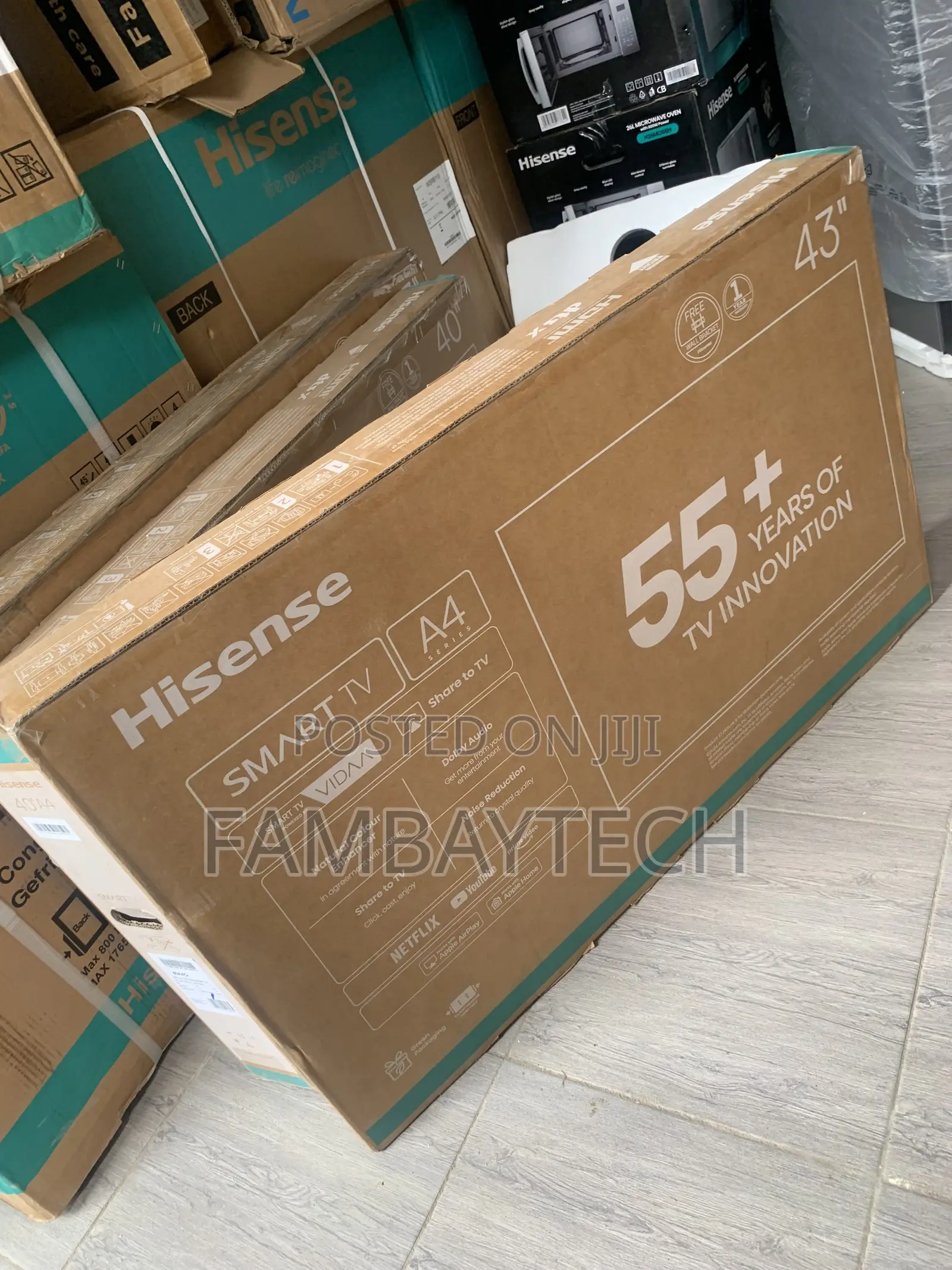 Premium Hisense 43 Inches Full Hd Smart Tv