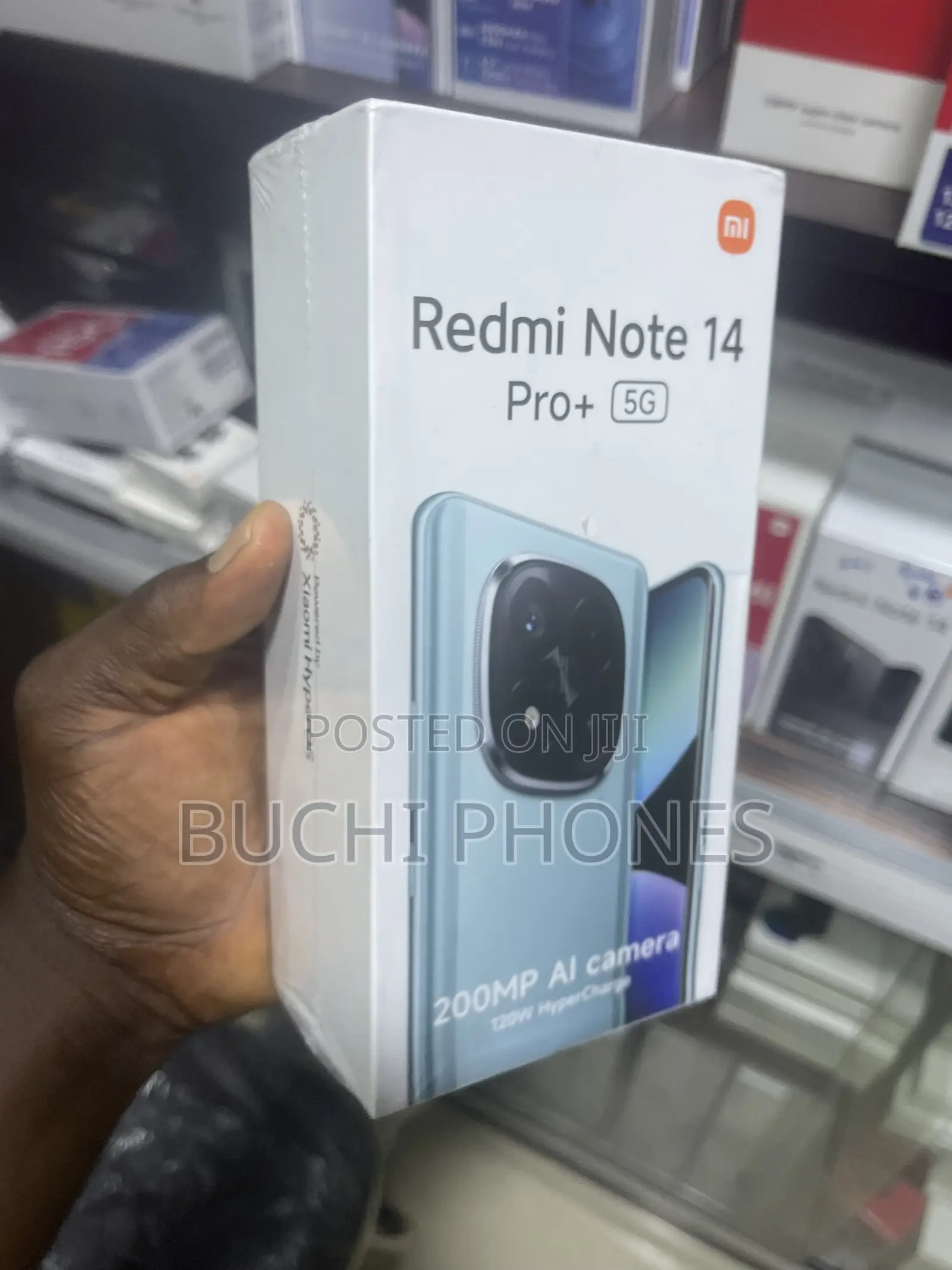 New Xiaomi Redmi Note 14 Pro+ 5G 256 GB Black
