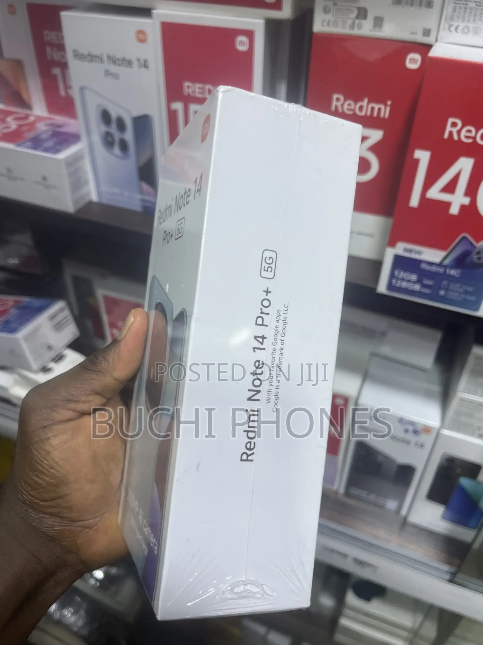 New Xiaomi Redmi Note 14 Pro+ 5G 256 GB Black