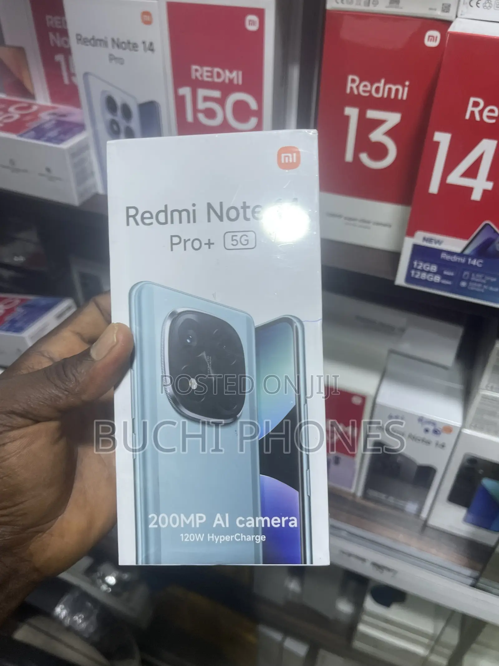 New Xiaomi Redmi Note 14 Pro+ 5G 256 GB Black