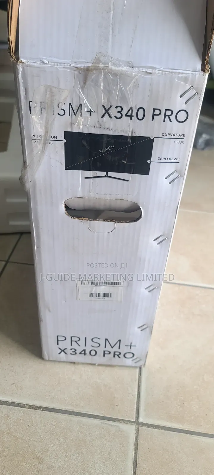 34-Inch Curved Ultrawide Monitor Prism+ X340 Pro Gaming Display