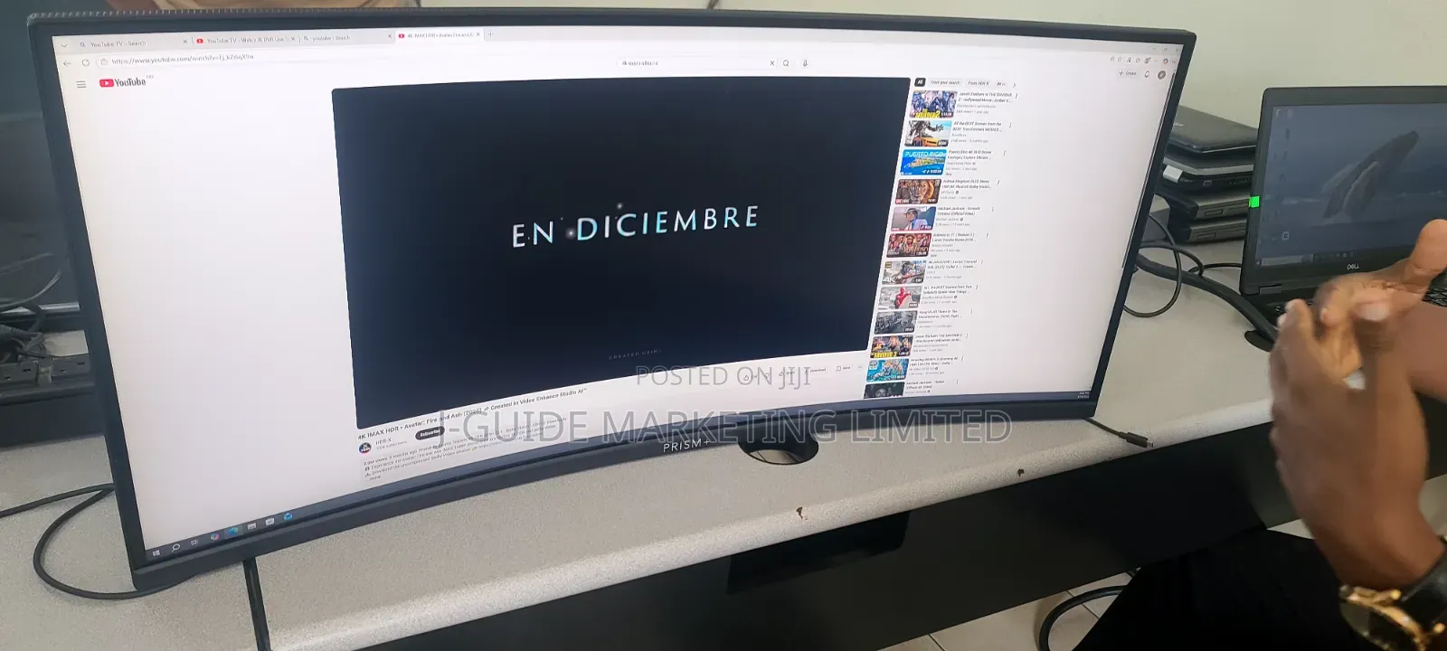 34-Inch Curved Ultrawide Monitor Prism+ X340 Pro Gaming Display