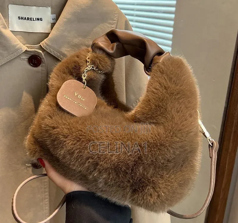Crossbody Plush Handbag