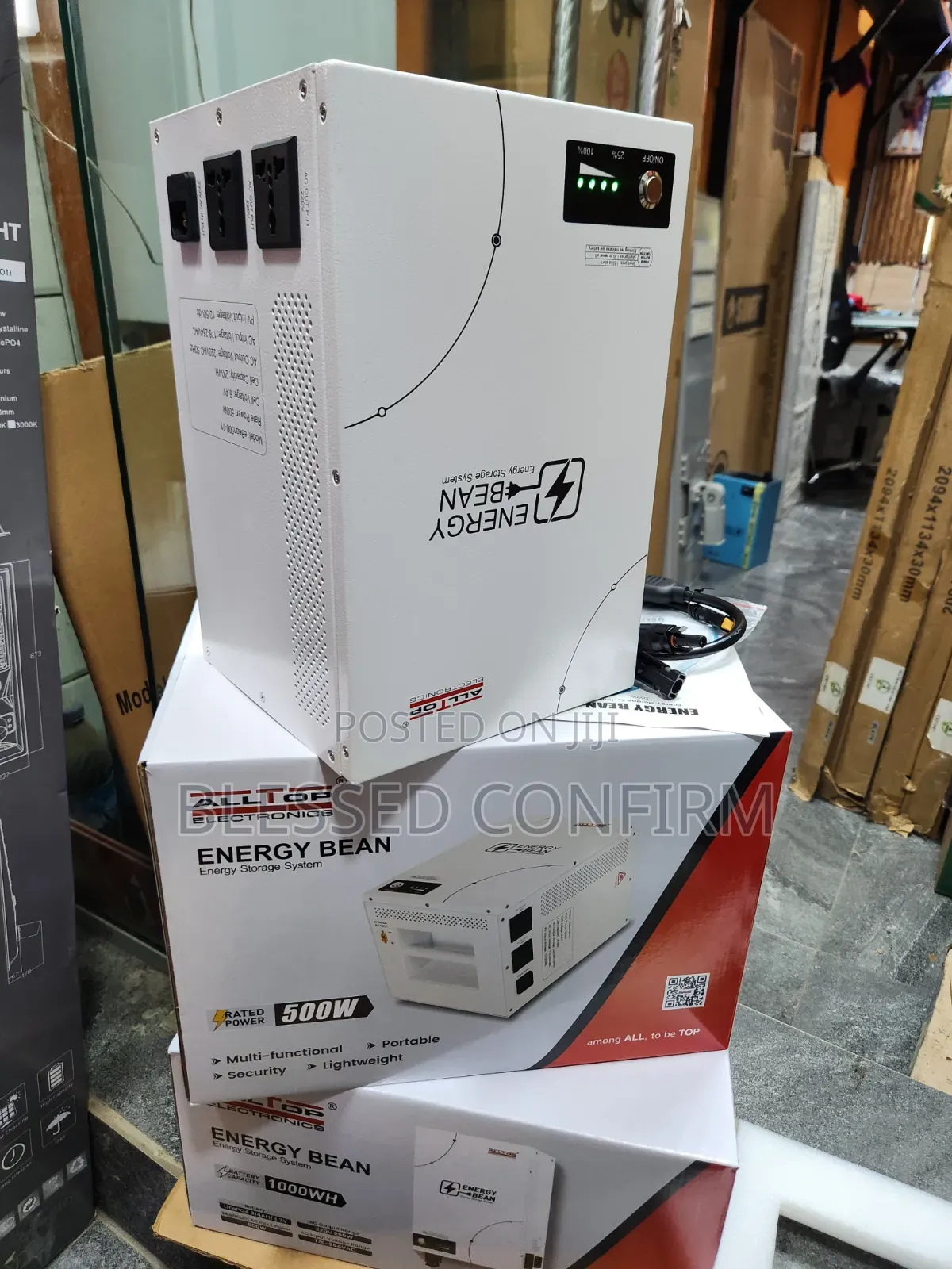 2kwh Lithium Battery All-in-One Solar Generator 500 Watts