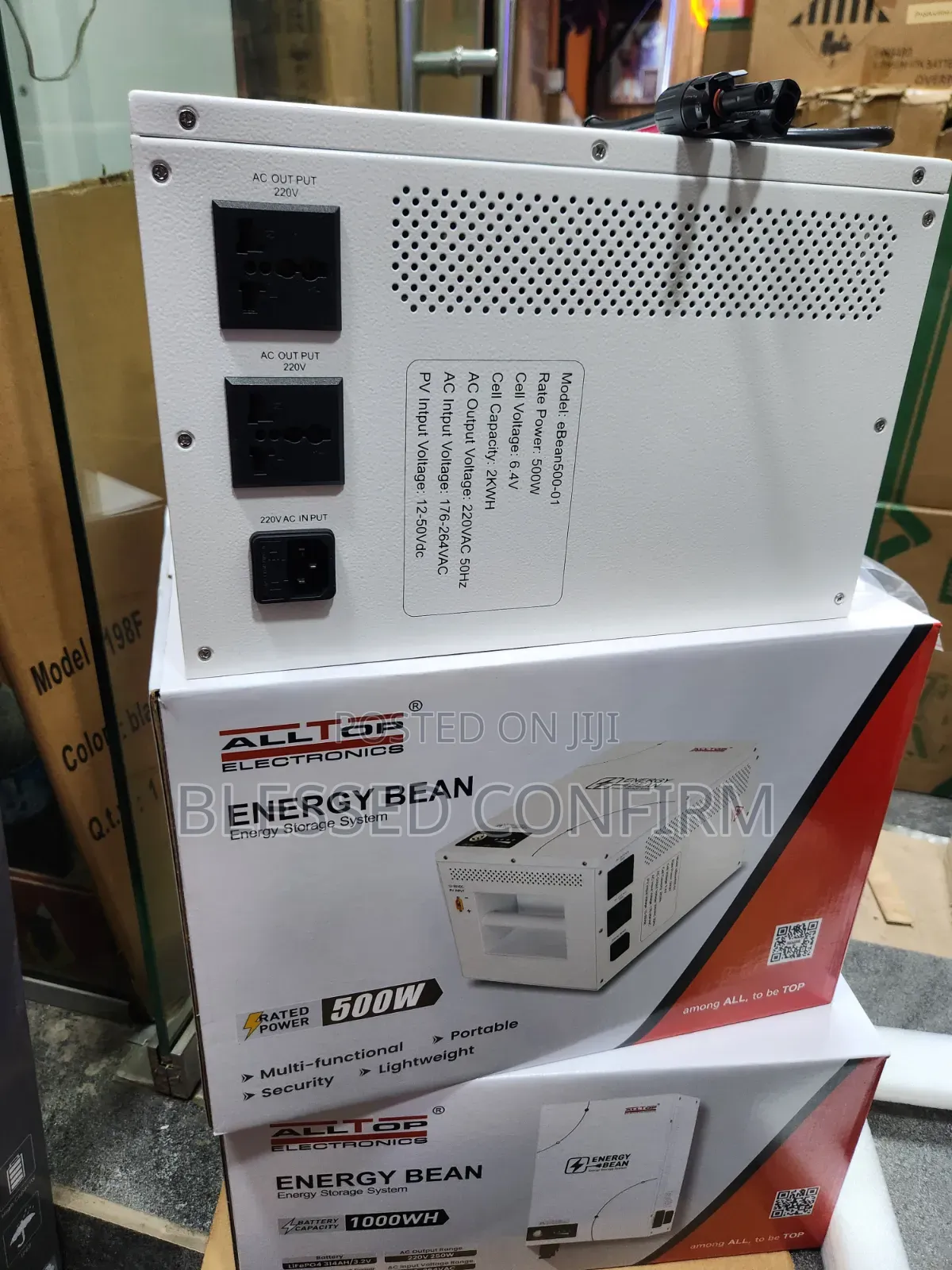 2kwh Lithium Battery All-in-One Solar Generator 500 Watts