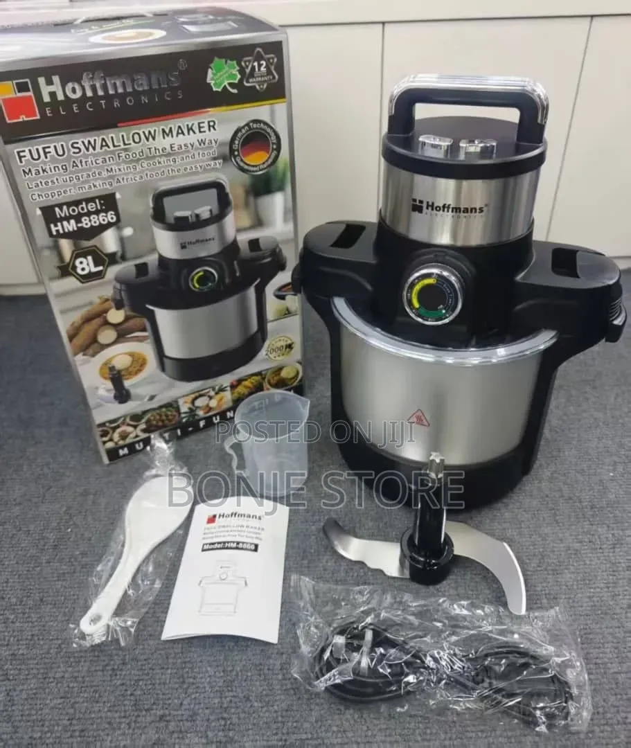 8 Litres Hoffman's Cook and Pound Swallow Maker