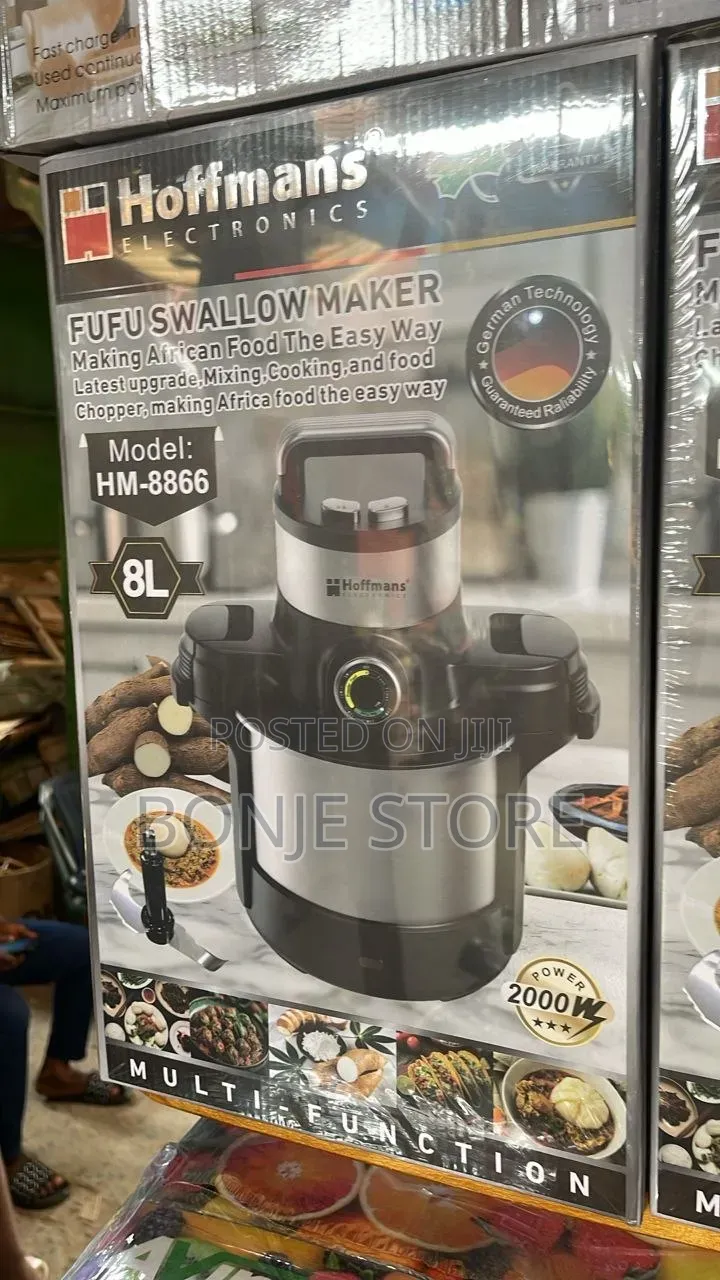 8 Litres Hoffman's Cook and Pound Swallow Maker
