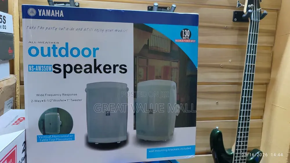 Yamaha Ns- Aw350w All Weather Outdoors Speakers