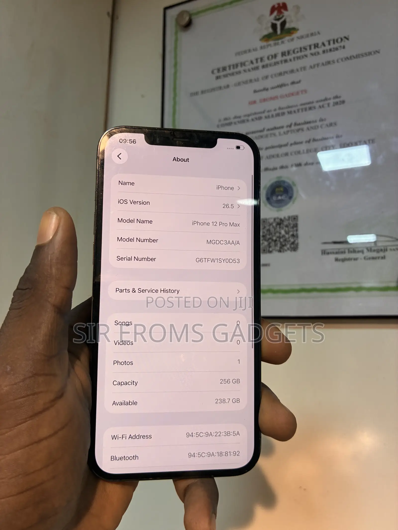 Apple iPhone 12 Pro Max 256 GB Gray