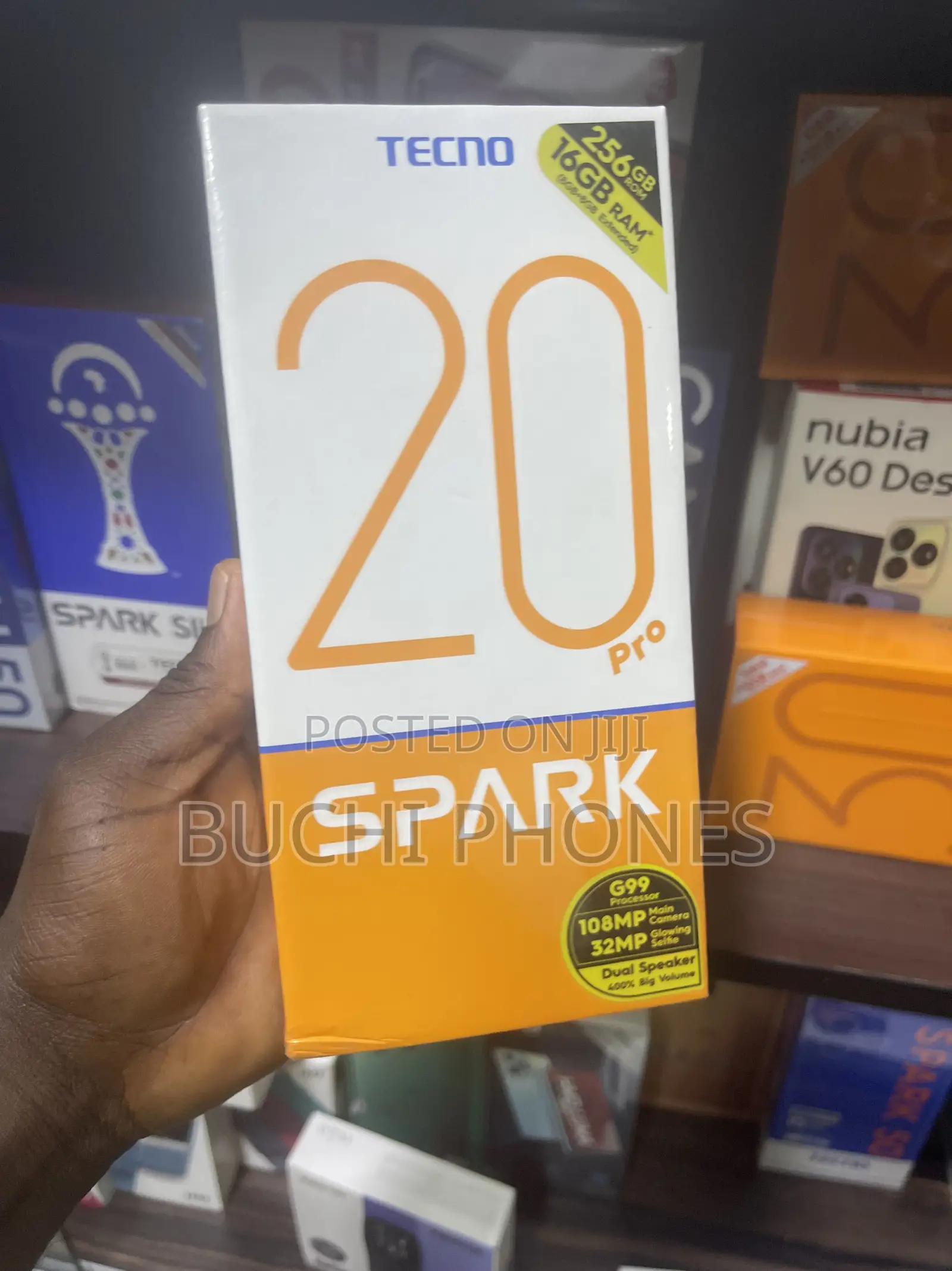 New Tecno Camon 20 Pro 256 GB Black