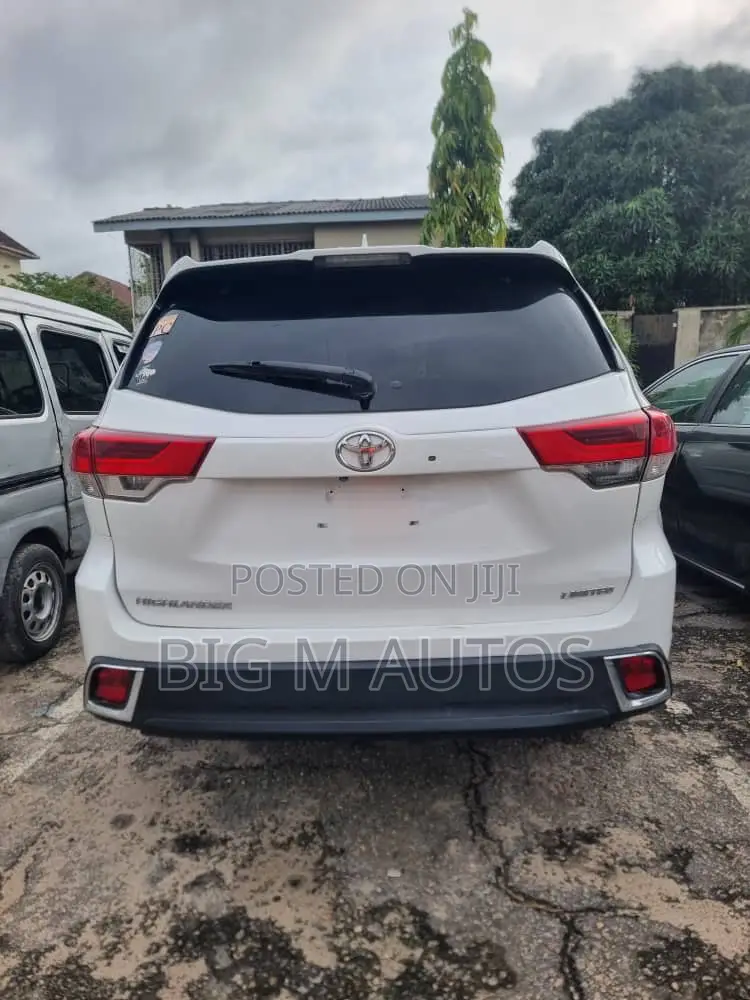 Toyota Highlander Limited 4x4 V6 (3.5L 6cyl 8A) 2018 White