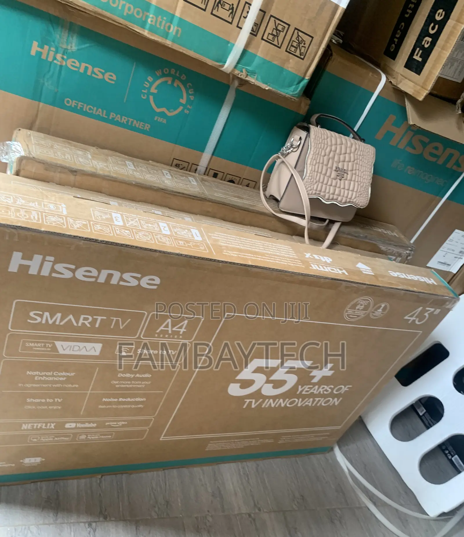 Full Hd Hisense 43 Inches Smart Tv With Prime Videos