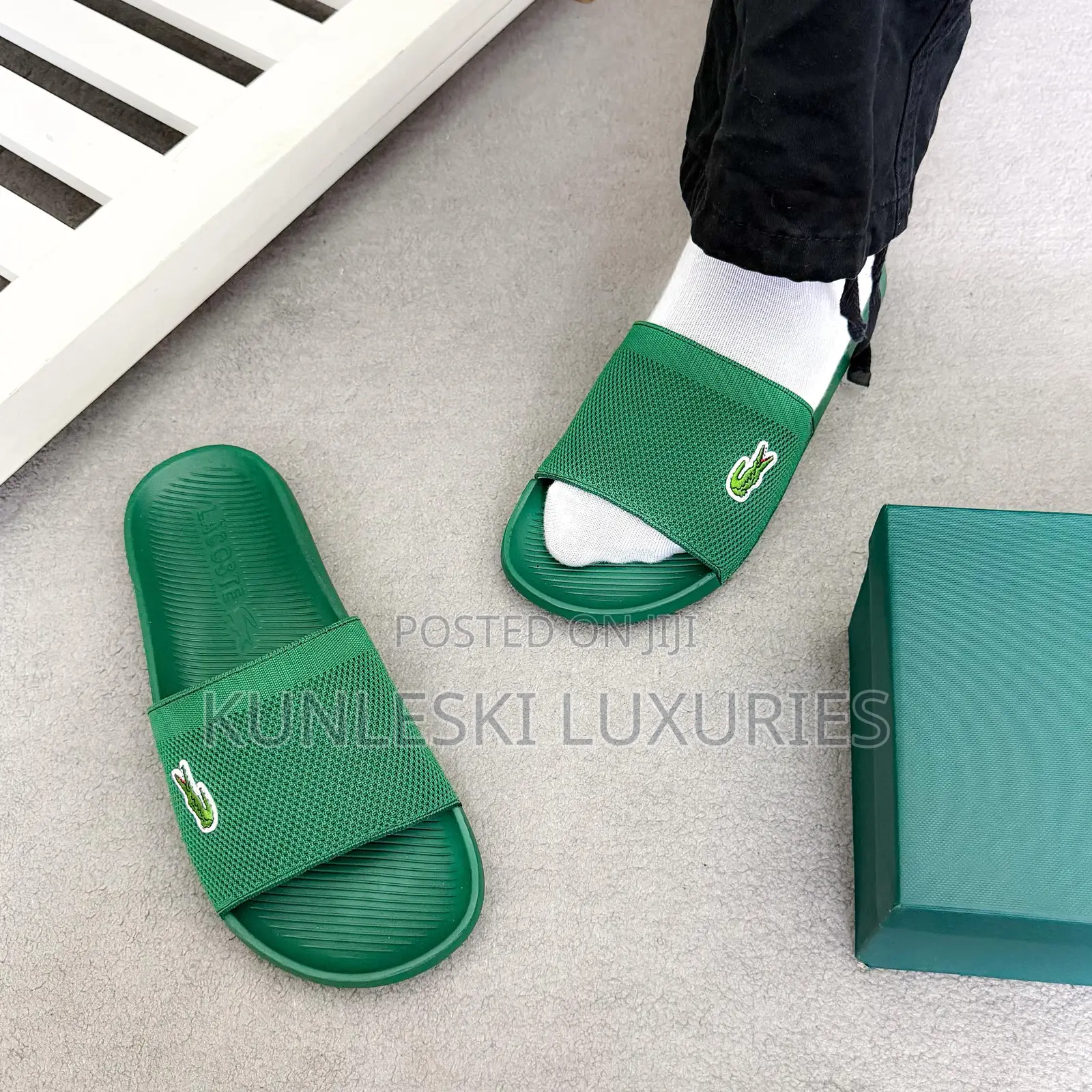 Original Lacoste Pool Slides Collections