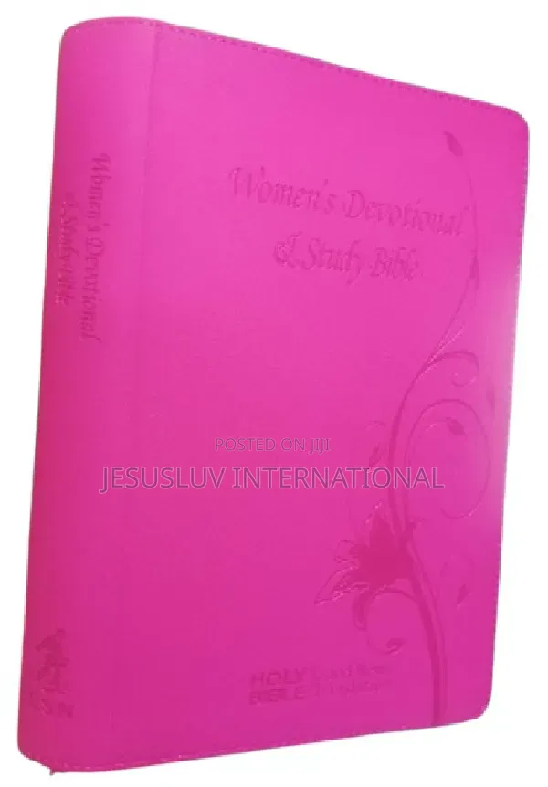 Women’S Devotional Study Bible-Good News Translation, Pink Leather