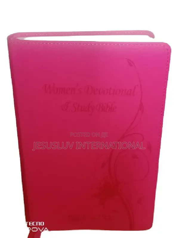 Women’S Devotional Study Bible-Good News Translation, Pink Leather
