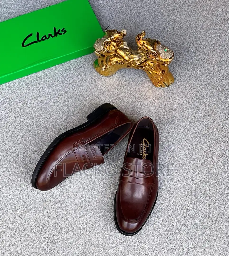 Original Clark’S Coperate Loafers Shoes