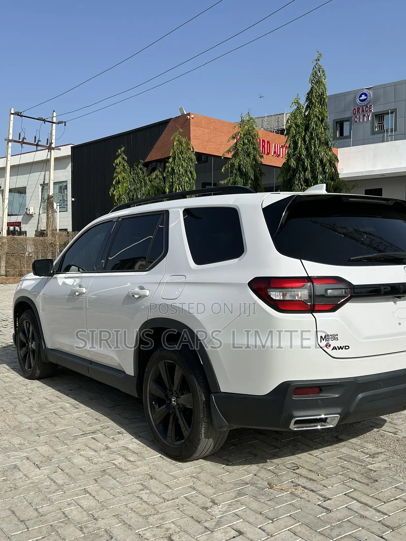 New Honda Pilot Black Edition AWD 2025 White