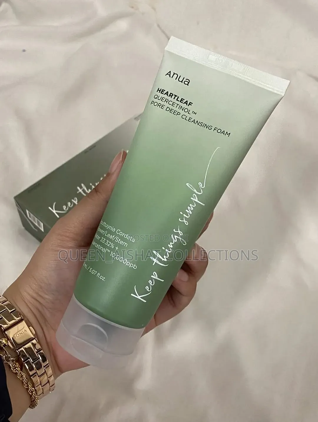 Anua Heartleaf Quercetinol Pore Deep Cleansing Foam