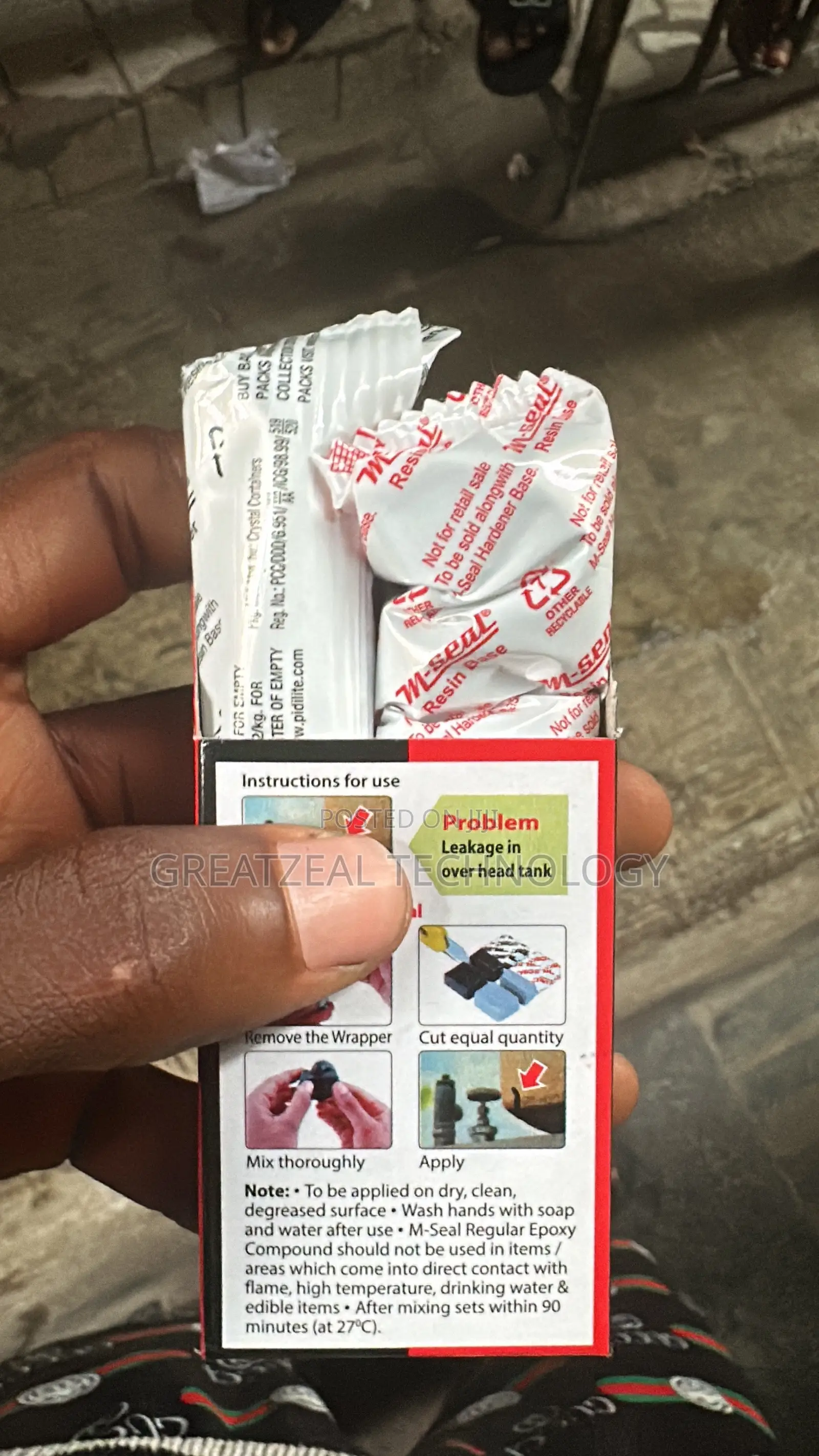 M-seal Gum
