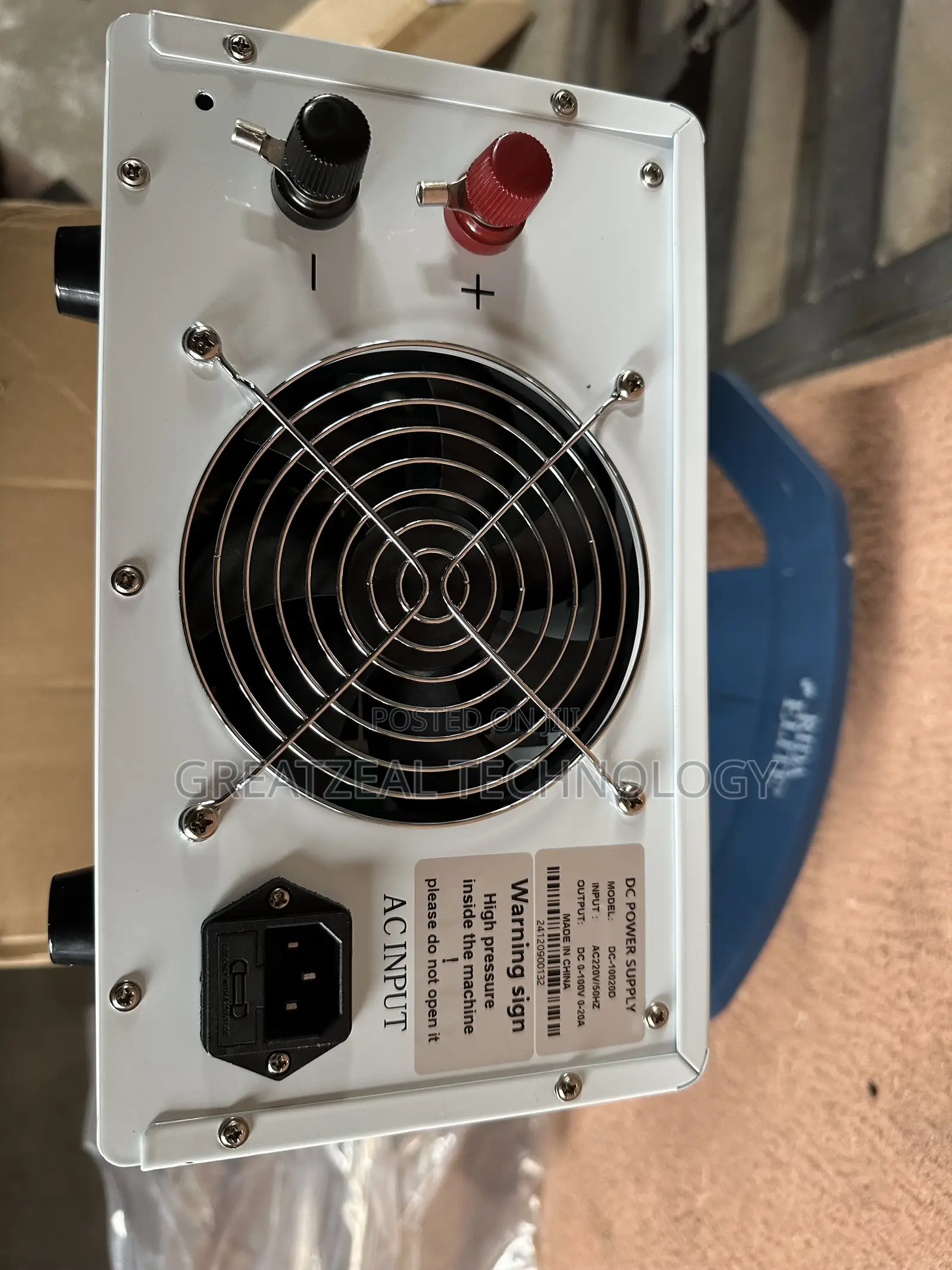 Power Supply 100v 20a