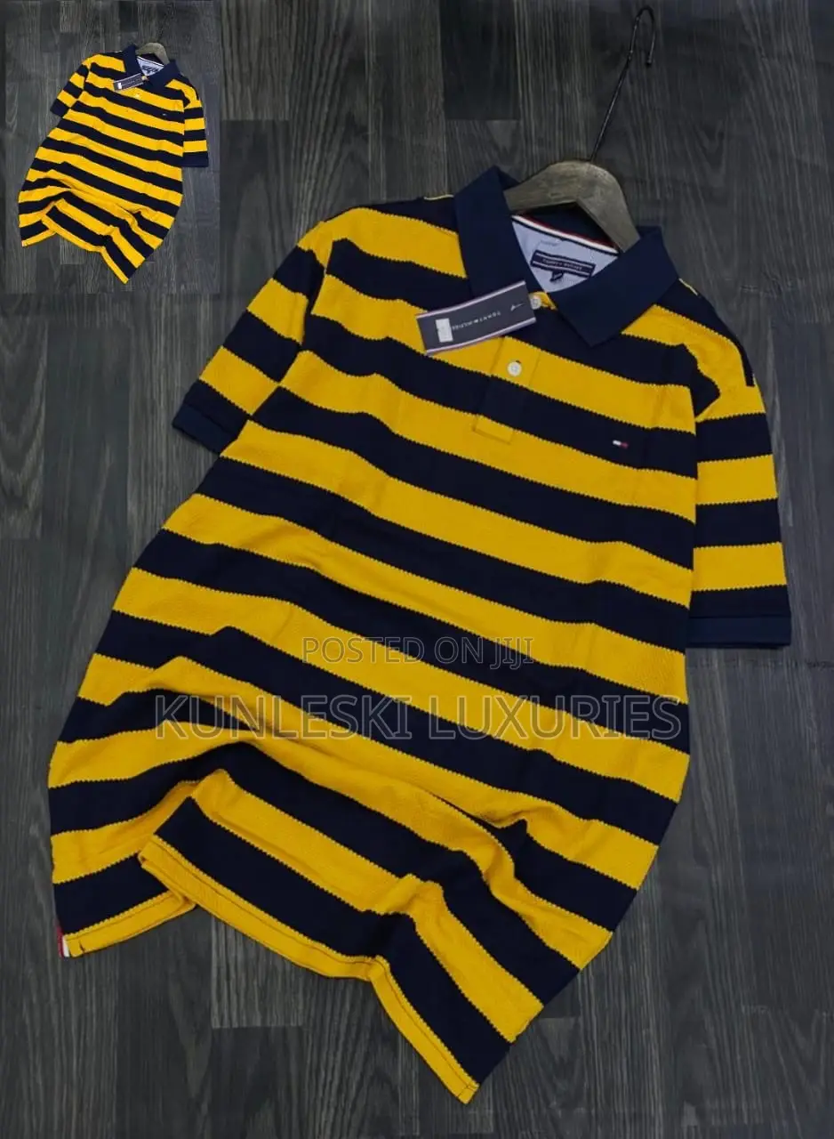 Original Tommy Hilfiger Strip Collar Neck