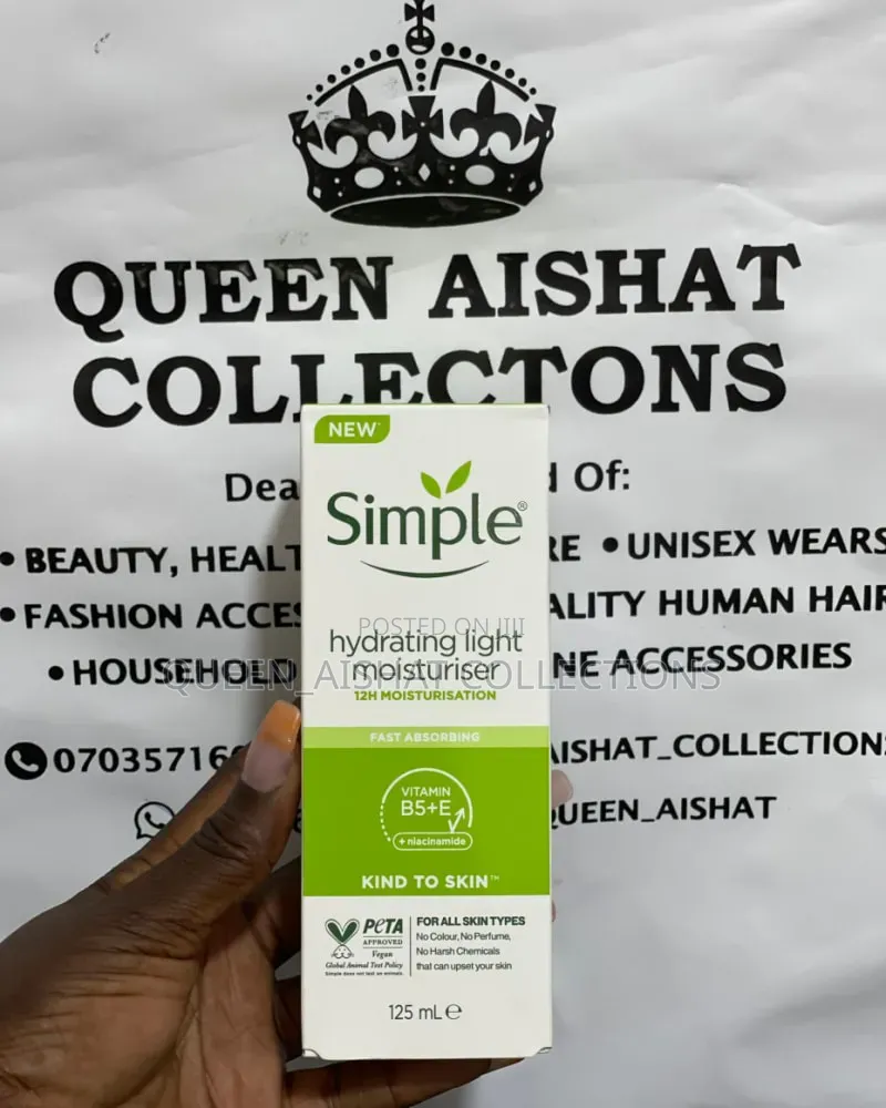 Simple Hydrating Light Moisturiser - 125ml